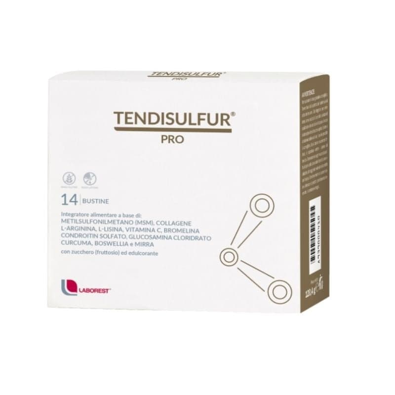 Tendisulfur Pro, 14 plicuri, Laborest